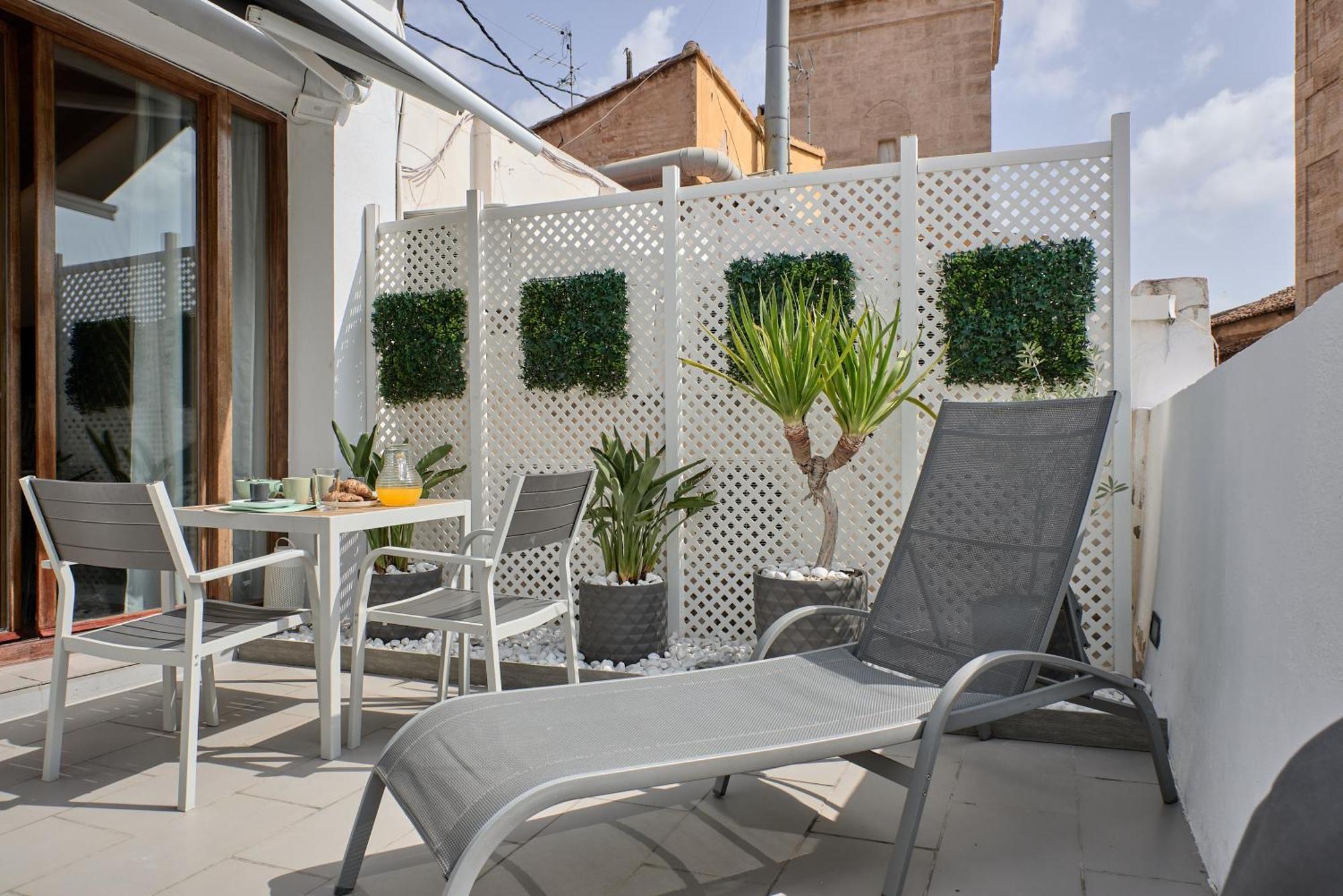 Sunny Cozy Penthouse With A Terrace At Plaza Del Carmen Apartment Валенсия Екстериор снимка